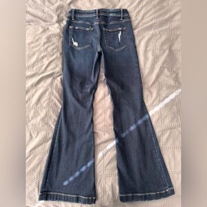 Maurices Dark Blue Flare Denim Jeans